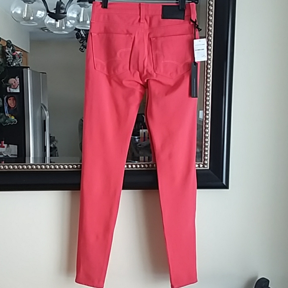 NWT Big Star coral pink legging size 26 - Picture 6 of 8